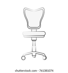 office chair with wheels