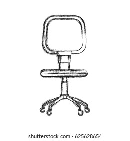 office chair work style image sketch