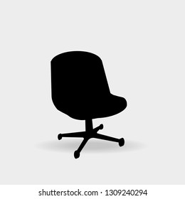 office chairs vector icons