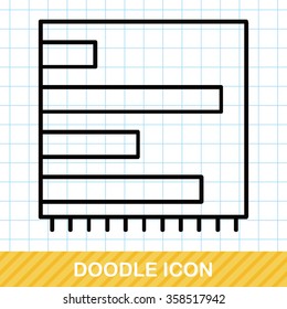 office chart doodle