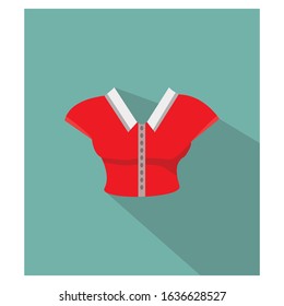 office clothes simple Illustration Cilp Art vector