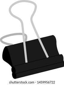 Espina de tela de oficina, ilustración, vector sobre fondo blanco.