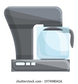 Office coffee machine icon. Cartoon of Office coffee machine vector icon for web design isolated on white background