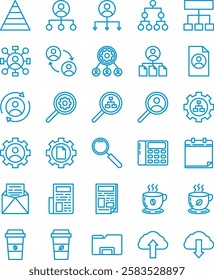 Office in Colour Style Icon