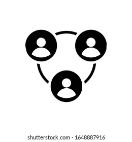 Symbol für BürokommunikationVektorillustration. EPS10