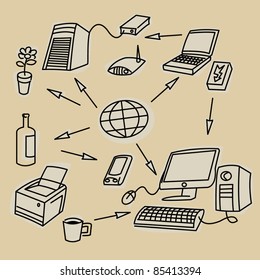 Office communication symbols