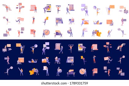 office concept business people for project management, business, workflow and consulting. Modern vector illustration flat concepts character for website and mobile website development.