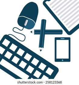 office concept design, vector illustration eps10 graphic 