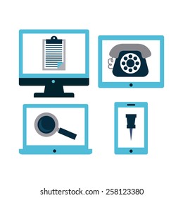 office concept design, vector illustration eps10 graphic 
