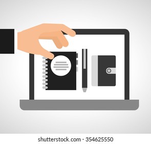 office concept design, vector illustration eps10 graphic 