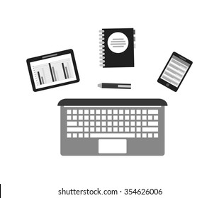 office concept design, vector illustration eps10 graphic 