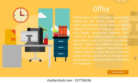 Office Conceptual Banner