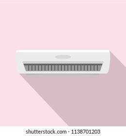 Office conditioner icon. Flat illustration of office conditioner vector icon for web design