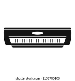 Office conditioner icon. Simple illustration of office conditioner vector icon for web design isolated on white background