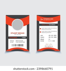 Office, Construction , School Id Card Design