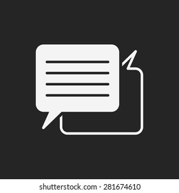 office conversation icon
