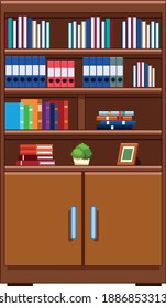 Arte vectorial de cupón de oficina e ilustración