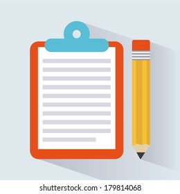 office design over white background vector illustration