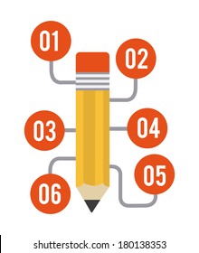 office design over white  background vector illustration