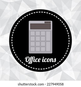 Office design over white background,  vector illustration