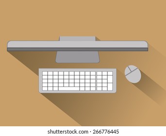 Office  design over white background, vector illustration