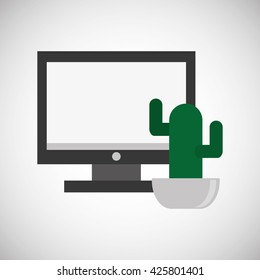 office design. supply icon. Isolated illustration , editable vector