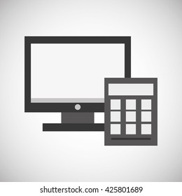 office design. supply icon. Isolated illustration , editable vector