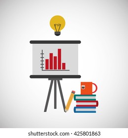 office design. supply icon. Isolated illustration , editable vector