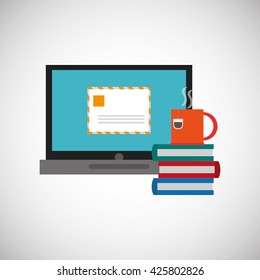 office design. supply icon. Isolated illustration , editable vector