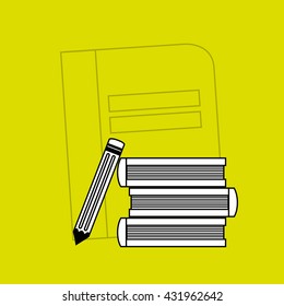 office design. supply icon. Isolated illustration , editable vector
