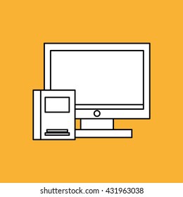 office design. supply icon. Isolated illustration , editable vector