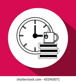office design. supply icon. Isolated illustration , editable vector