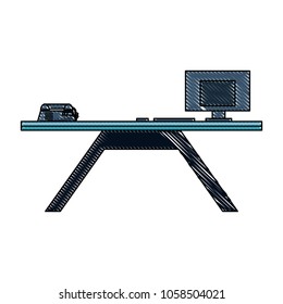 Office desk design