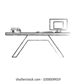 Office desk design