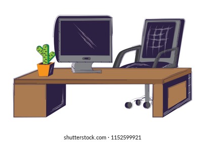 office desk design