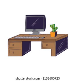 office desk design