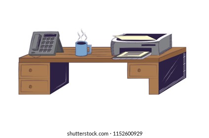 office desk design