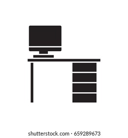 Office Desk Icon