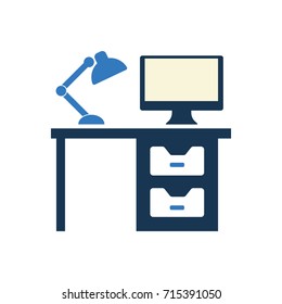 Office Desk Icon