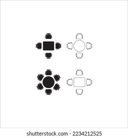 DISEÑO DE SÍMBOLO DE ILUSTRACIÓN DE ICONOS DE ESCRITORIO DE OFFICE