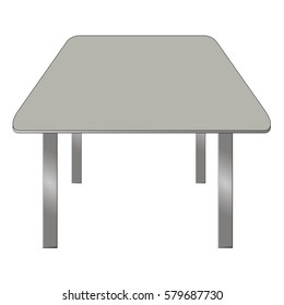 office Desk illustration