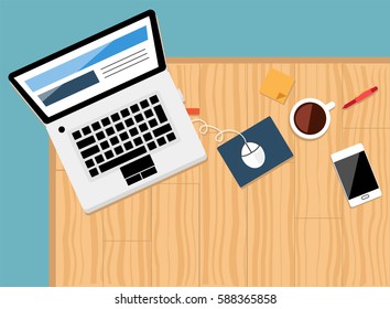 office desk table