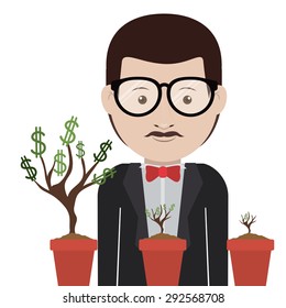 Office digital design, vector illustration eps 10