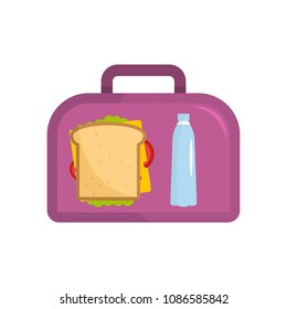 Office dinner icon. Flat illustration of office dinnervector icon for web