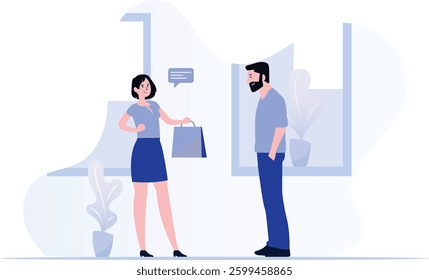 Office Discussion and Team Communication