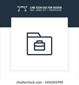 office document folder icon design vector illustration