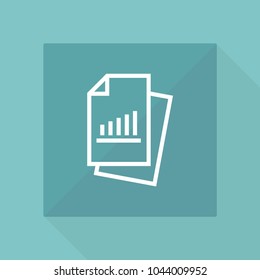 Office document line icon