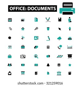 office documents icons
