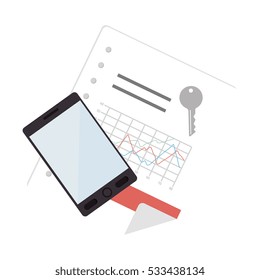 office documents isolated icons