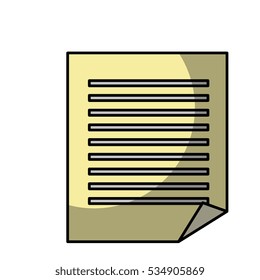 office documents isolated icons
